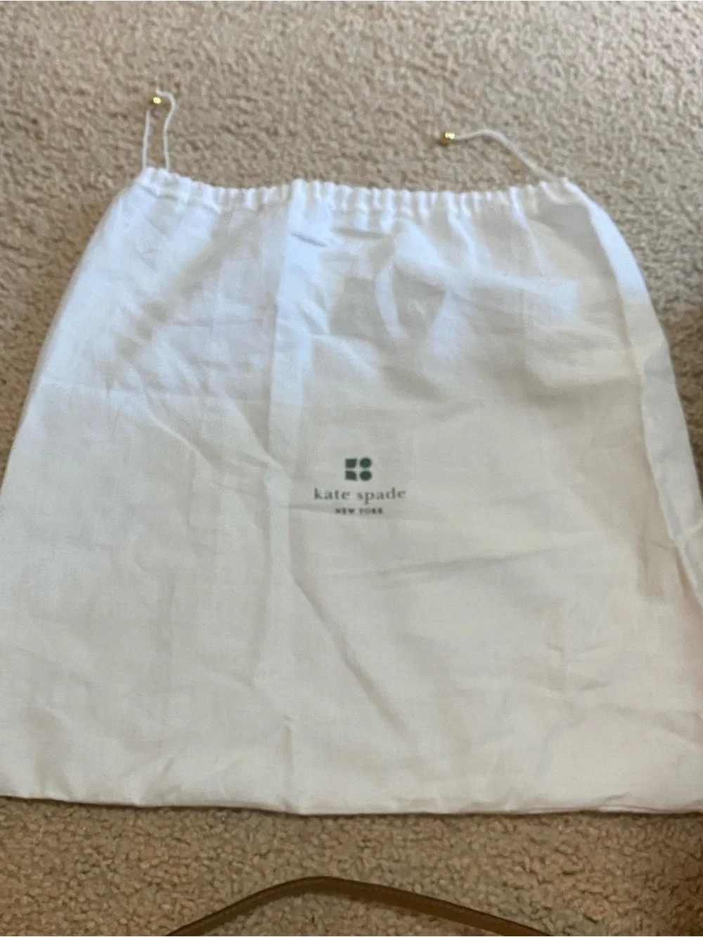 kate spade tan leather shoulder bag